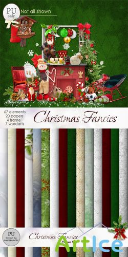 Scrap Set - Christmas Fancies