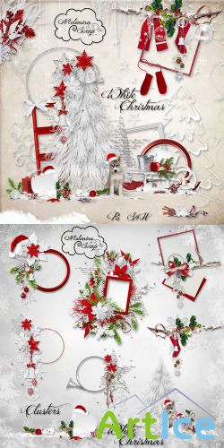 Scrap Set - White Christmas