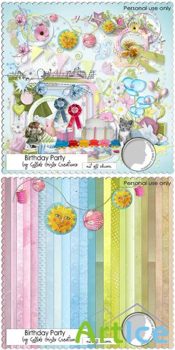 Scrap Set - Birthday Party