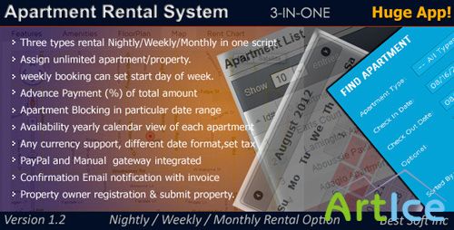 CodeCanyon - Apartment Rental System v1.2