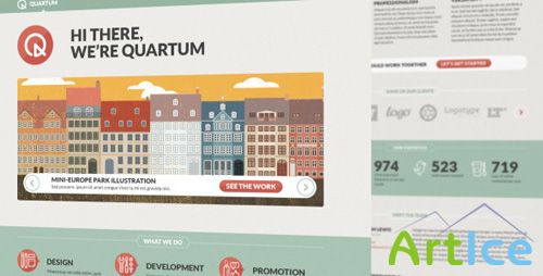 ThemeForest - Quartum v1.02 - Site Template