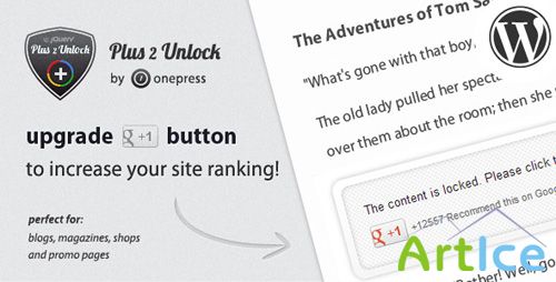 CodeCanyon - Plus One 2 Unlock for Wordpress