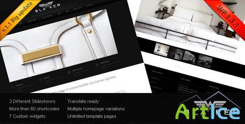 ThemeForest - Blacker - Wordpress Version