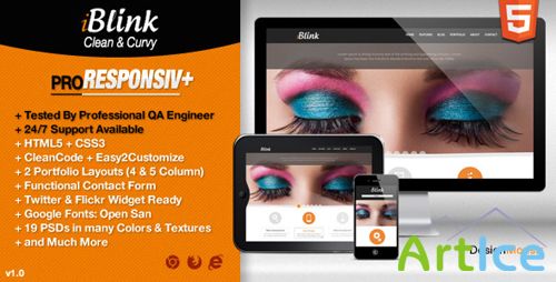 ThemeForest - iBlink - Responsive HTML5 Theme