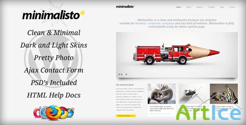 ThemeForest - Minimalisto - Premium WordPress Theme