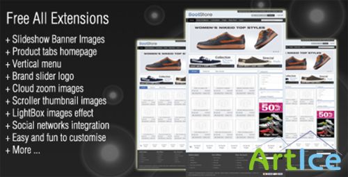 ThemeForest - Boot Magento Theme