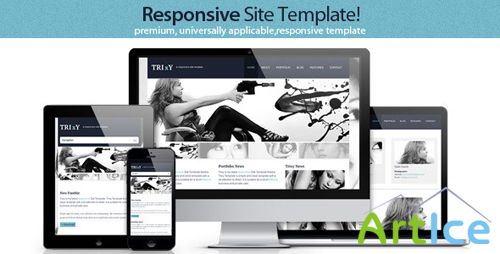 ThemeForest - Trixy - Responsive Site Template