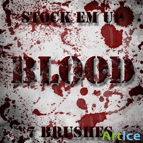 Blood Photoshop Brushes