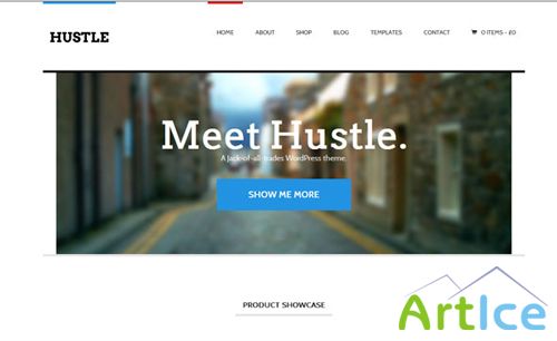 WooThemes - Hustle v1.0 - Wordpress Template