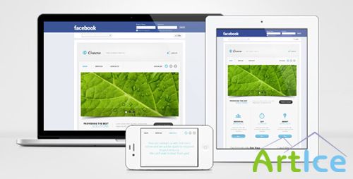 ThemeForest - Genero - Facebook HTML Template