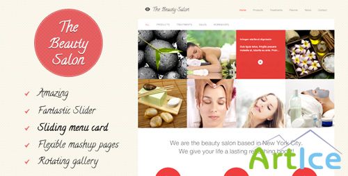 ThemeForest - The Beauty Salon - Site Template