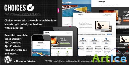 ThemeForest - Choices - Responsive Business and Portfolio