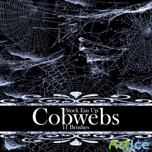 Cobwebs Photoshop Brushes