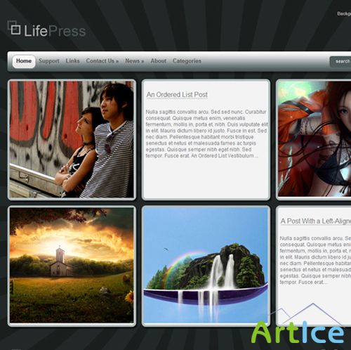 WPNow - LifePress v1.01 - WordPress Theme