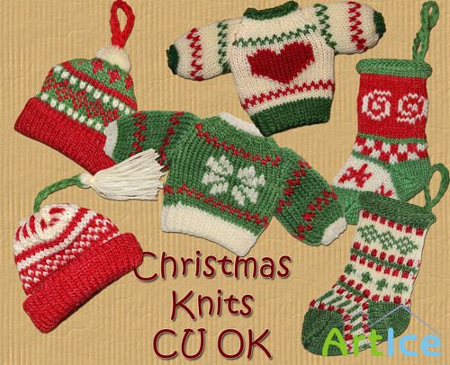 Scrap KIt - Christmas Knits