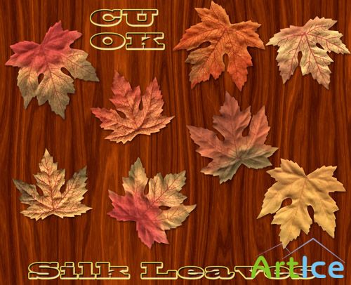 Scrap KIt - Silk Leaves