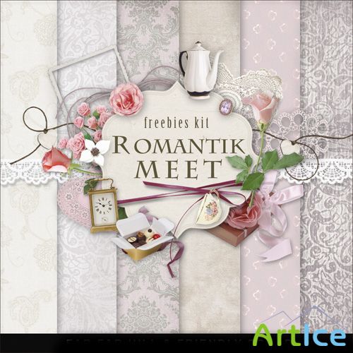 Scrap-set - Romantic Meet