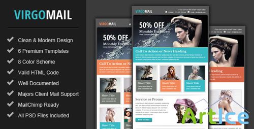 ThemeForest - Virgomail - Email Marketing & Newsletter Template