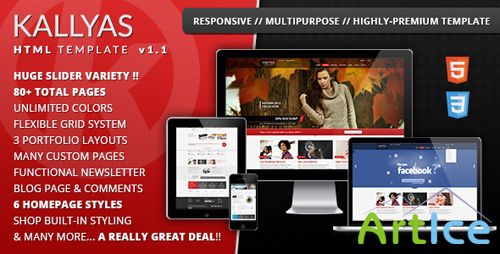 ThemeForest - KALLYAS - Responsive Multipurpose Template