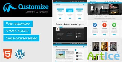 ThemeForest - Customize - HTML5 Responsive Template