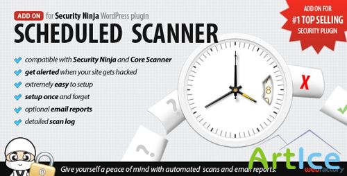 CodeCanyon - Scheduled Scanner add-on for Security Ninja v1.0