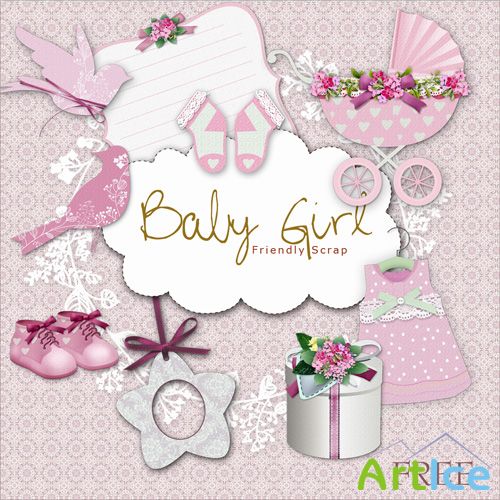 Scrap-kit - Baby Girl