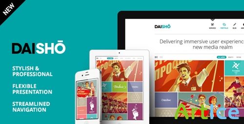 ThemeForest - Daisho - Flexible WordPress Portfolio Theme