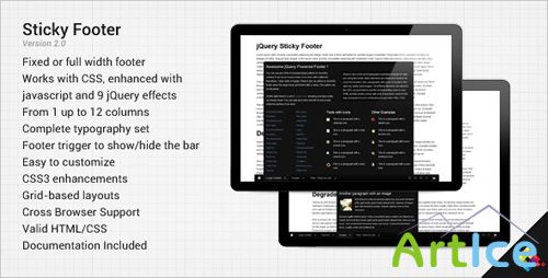 CodeCanyon - Sticky Footer v1.1