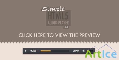 CodeCanyon - Simple HTML5 Audio Player v1.1.3