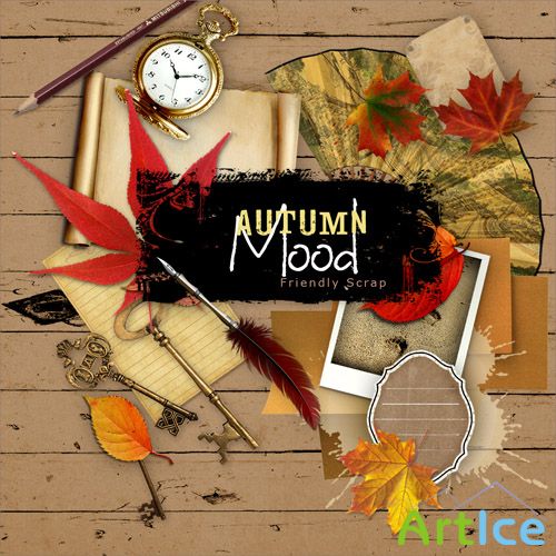 Scrap-set - Autumn Mood