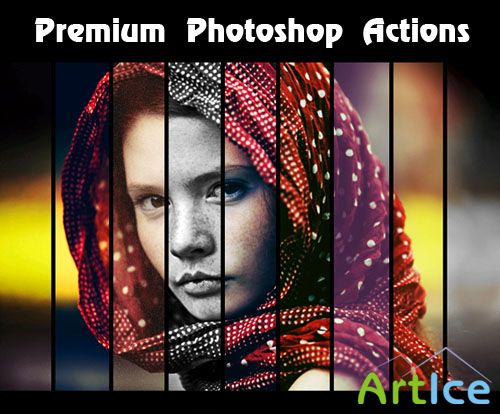 9 Premium Photoshop Actions