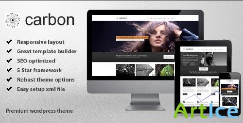 ThemeForest - Carbon v1.03 - Responsive WordPress Theme