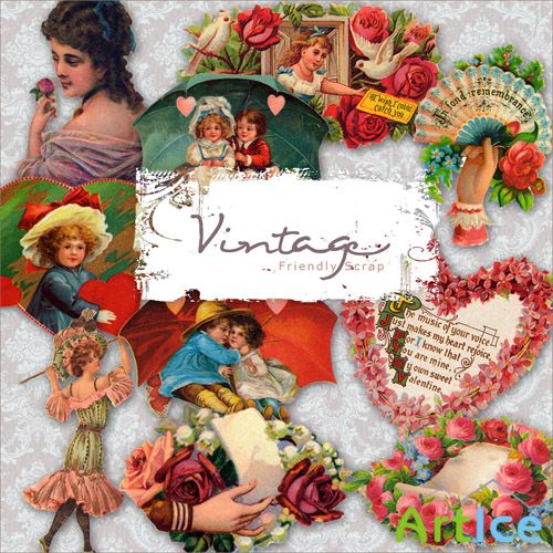 Scrap-kit - Vintage Elements