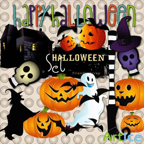 Scrap-kit - Halloween Set