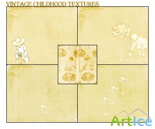 Vintage Childhood Textures