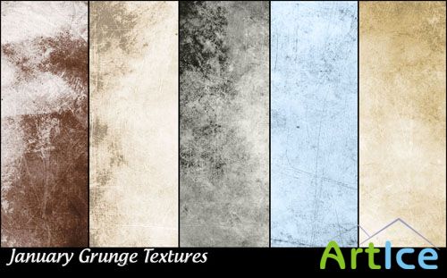 January Grunge Textures