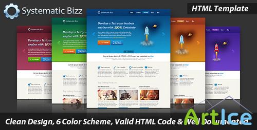 ThemeForest - Systematic Bizz - Professional Business HTML