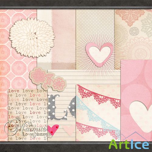 Scrap Set - Blush