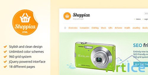 ThemeForest - Shoppica - Premium HTML E-commerce Theme