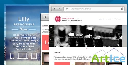 ThemeForest - Lilly Responsive Theme
