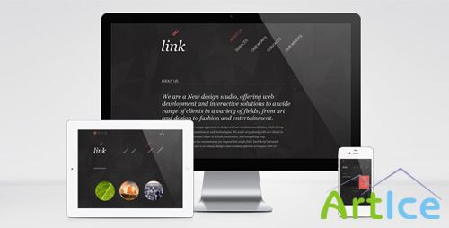 ThemeForest - Link - Responsive Facebook HTML Template