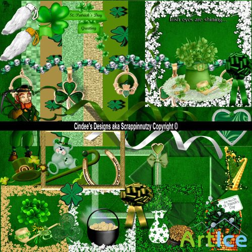 Scrap Set - Luck O' The Irish