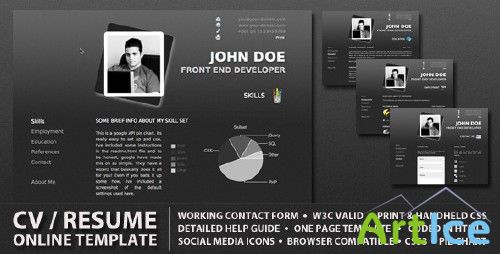 ThemeForest - ProCV - Professional Online Resume / CV