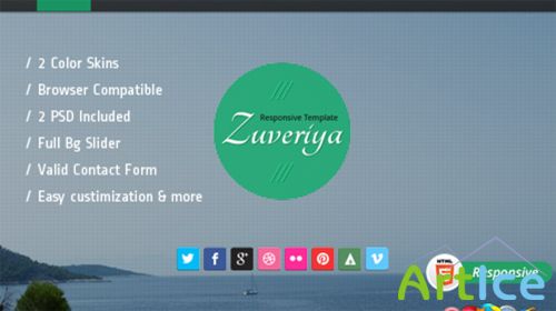 MojoThemes - Zuveriya Responsive Single Page HTML5 Template