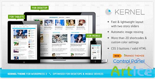 ThemeForest - Kernel v1.0.9 - Premium WordPress Blog & Magazine Theme