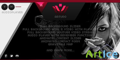 ThemeForest - Arturo Creative Portfolio