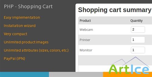 CodeCanyon - PHP - Shopping Cart v2.7