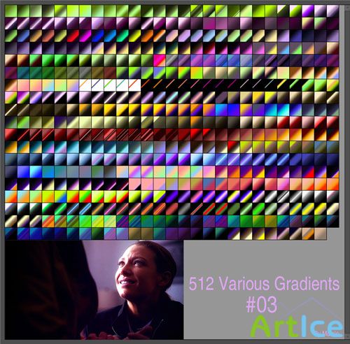 Various Photoshop Gradients #3