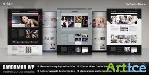 ThemeForest - Cardamon WP v1.1.1 - Multipurpose WordPress Theme