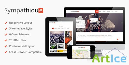 ThemeForest - Sympathique - Responsive HTML Template